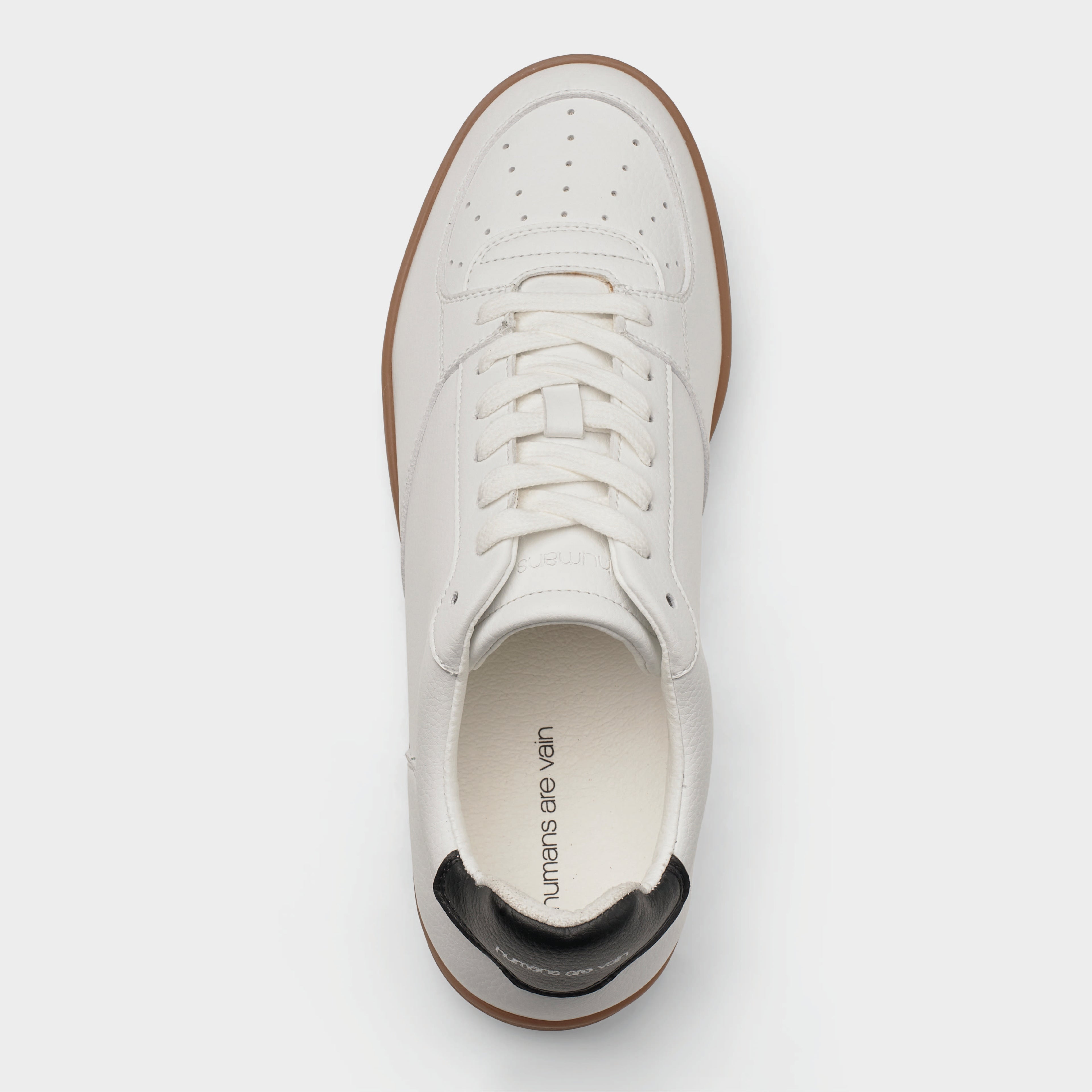 Eden V3 Sustainable Sneaker White/Black/Gum Top