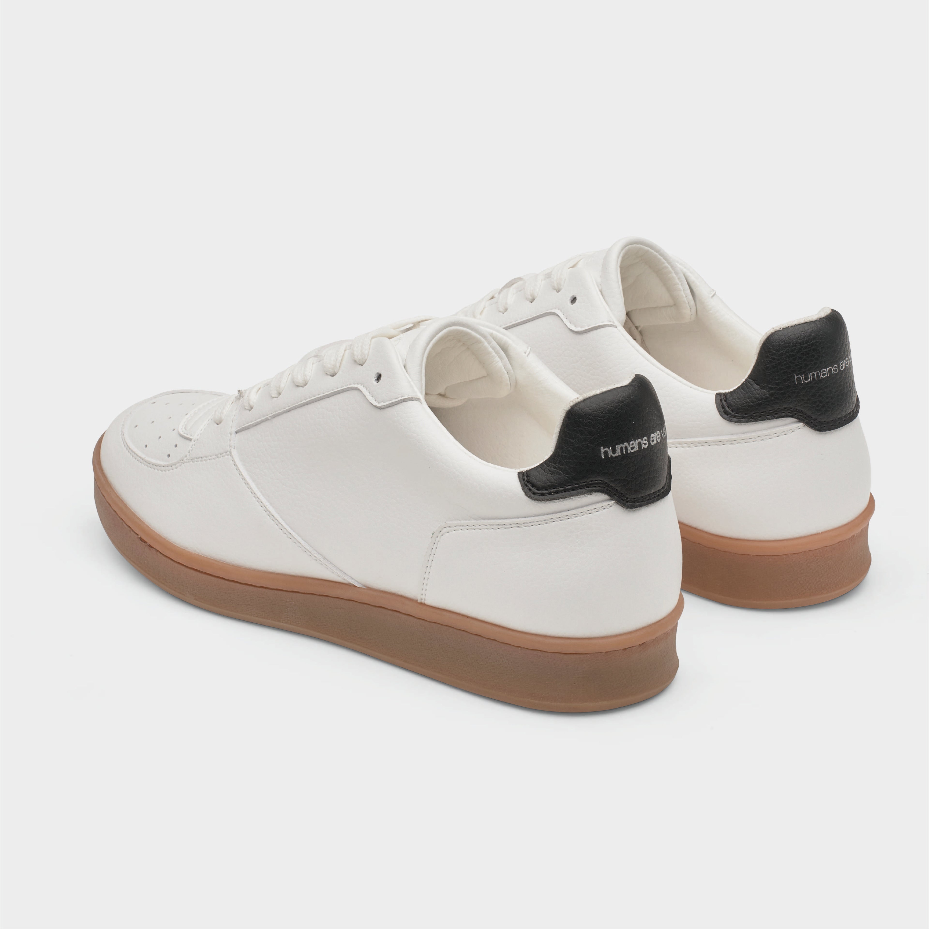 Eden V3 Sustainable Sneaker White/Black/Gum Back